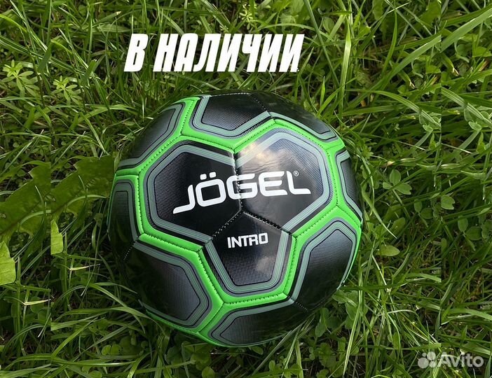 Футбольный мяч jogel (зелёный)