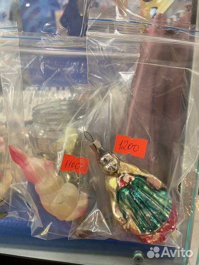 Елочные игрушки СССР