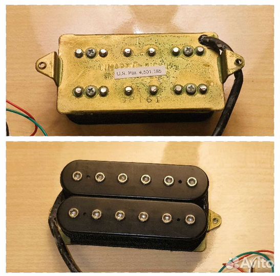 Seymour Duncan sh4, sh2n, Dimarzio dp161, EMG 81