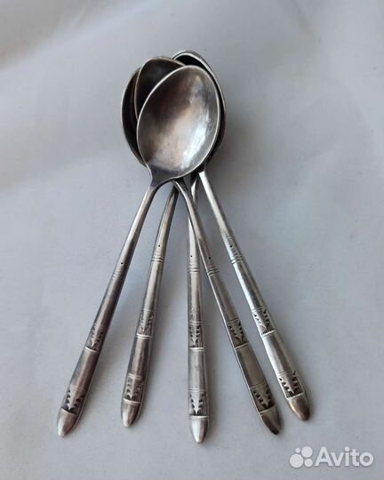 Мельхиоровые вилки ложки