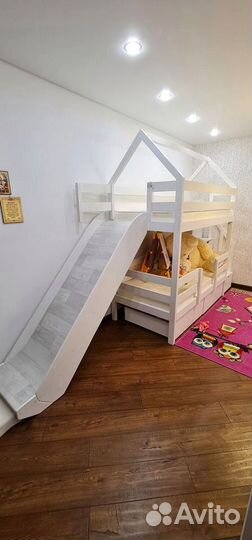 Кровать двухъярусная от 3 лет