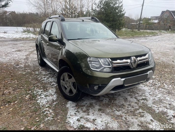 Renault Duster 1.5 МТ, 2017, битый, 80 000 км