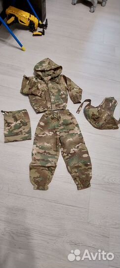 Камуфляжный костюм детский
