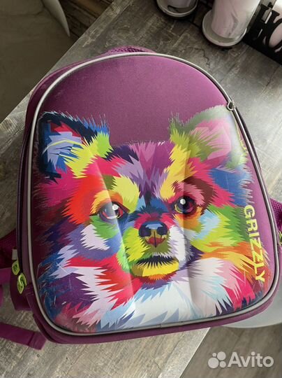 Рюкзак школьный для девочки grizzly