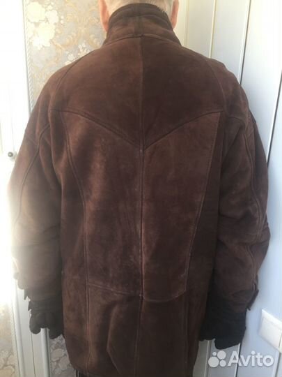 Дубленка натуральная мужская 56 размер