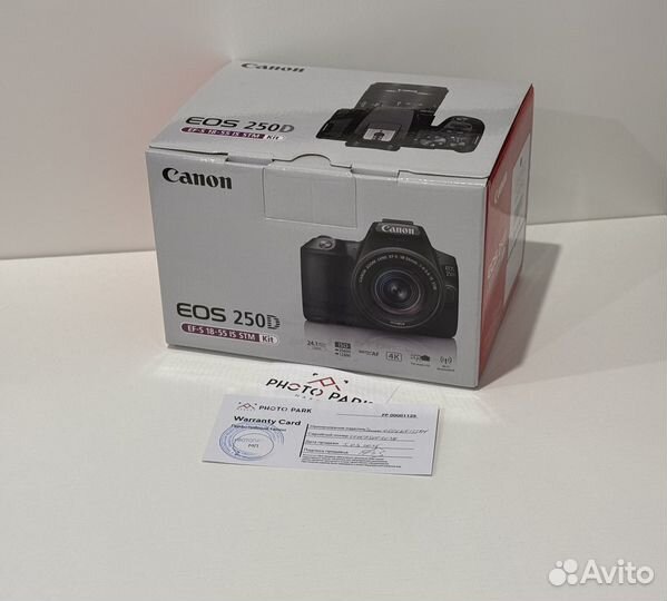 Новый фотоаппарат Canon Eos 250D 18-55 IS STM Kit
