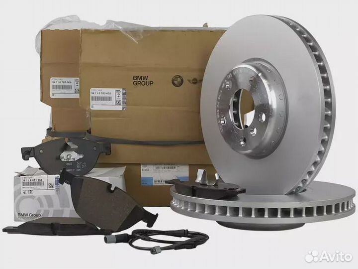 Диск тормозной передний BMW F07 F10 F11 F06 F12 F1