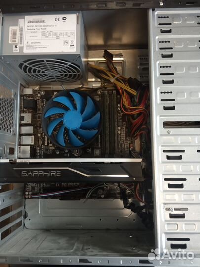 Сист.блок Intel Core i5-4460/16gb/ssd240/RX570 8gb