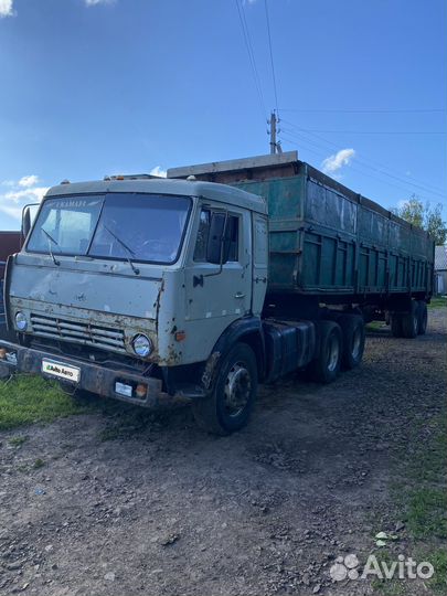 КАМАЗ 5410 с полуприцепом, 1990