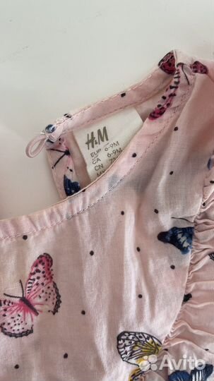 Пакет вещей на девочку 6-9 месяцев