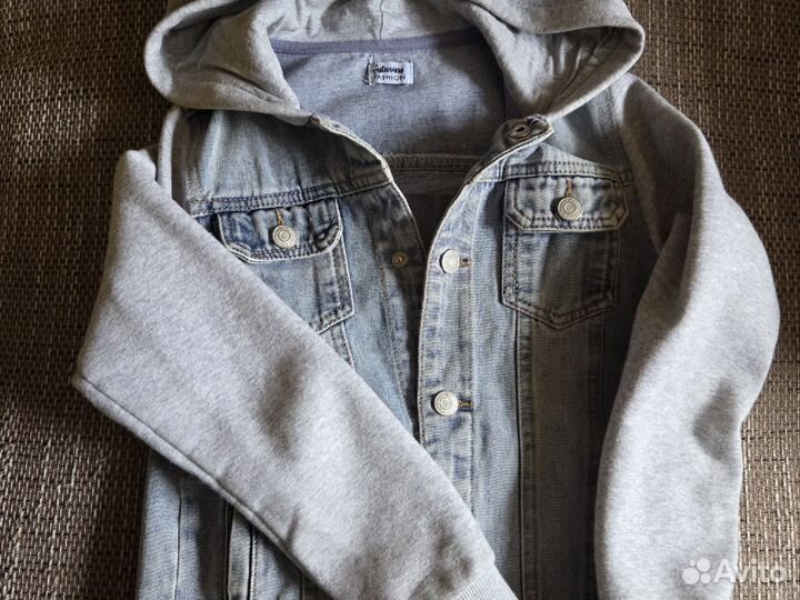 Куртка джинсовая для мальчика 128
