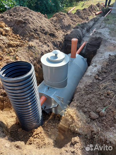 Биостанция, септик с установкой