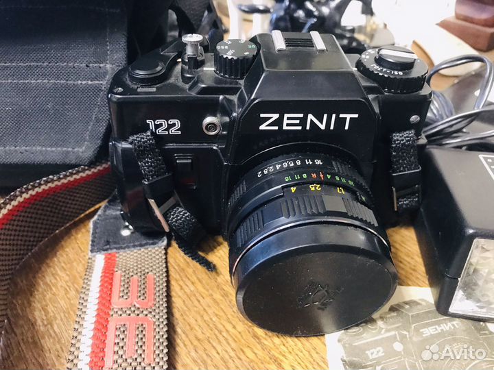 Фотоаппарат Zenit 122 обьектив Helios-44M-6