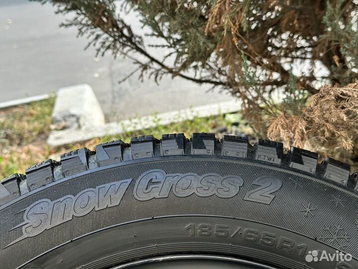 Колёса зима в сборе 185/65 14R 4x98 ваз лада