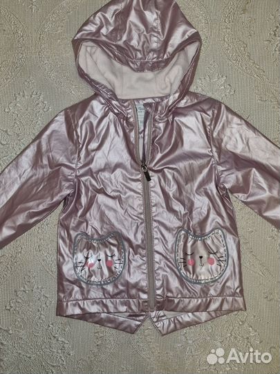 Ветровка + костюм велюр 92