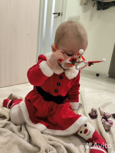 Новогоднее платье 68 74