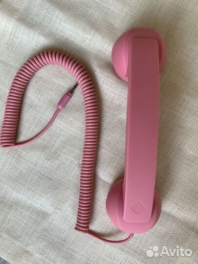 Ретро трубка Native Union Pop Phone цвет Barbie