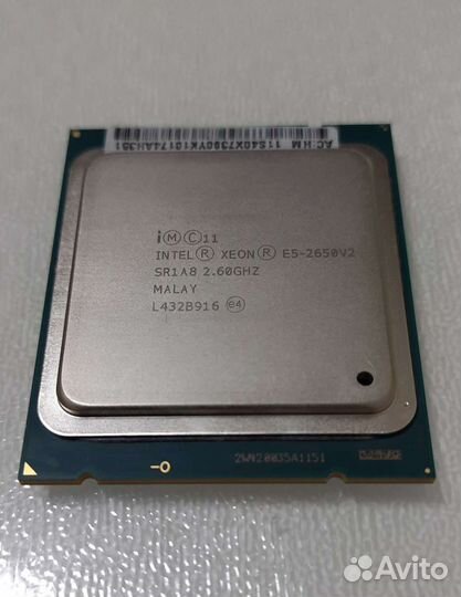 Intel Xeon e5 2650v2 8-ядер