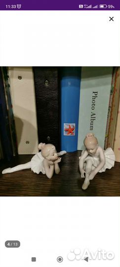 Фарфоровые статуэтки балерины