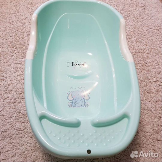 Ванночка для купания, горка для малыша