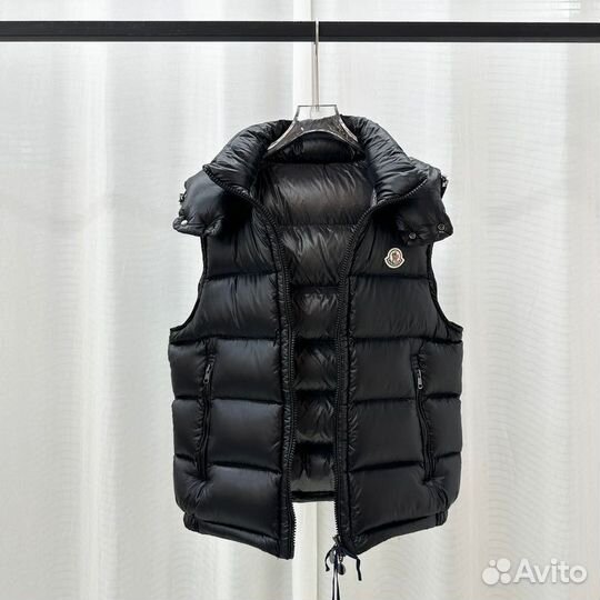 Жилетка moncler maya 24-25 с капюшоном