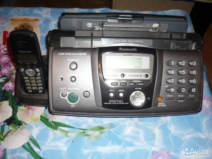 Телефон факс Panasonik