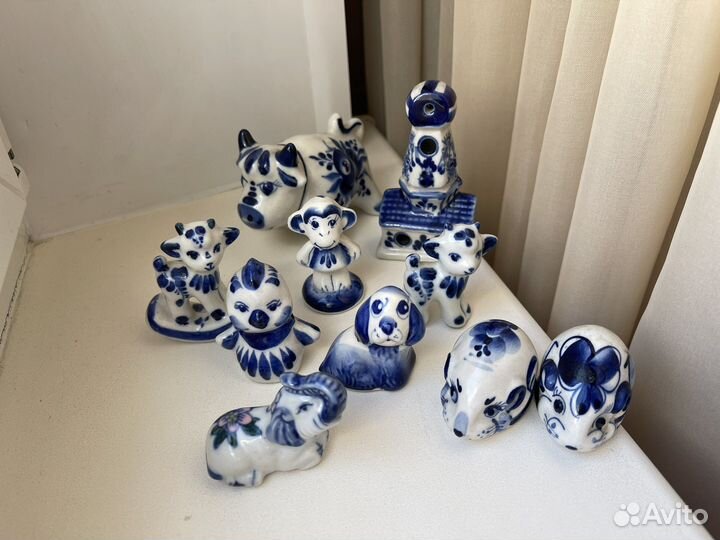 Игрушки гжель