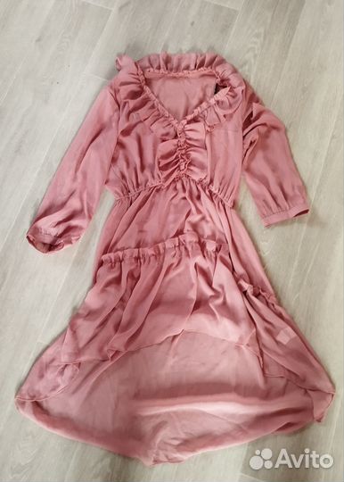 Платье полупрозрачное