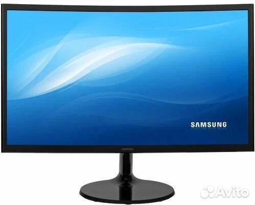 Монитор Samsung Black 75Hz 1920x1080, изогнутый