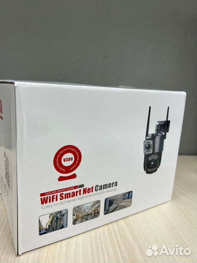 Уличная 4G камера с двойным объективом