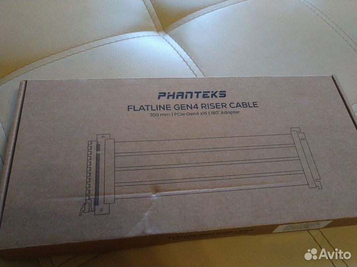 Кабель-райзер phanteks Flat Line Gen 4.0 300mm