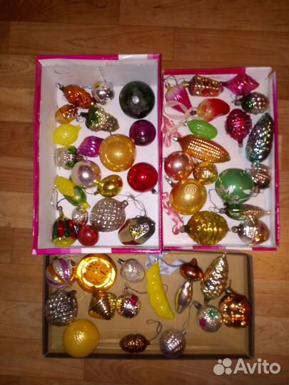 Елочные игрушки СССР