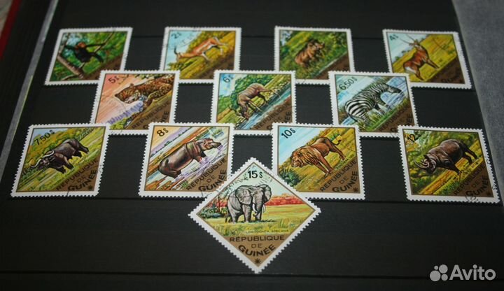 Фауна-часть 6(И марки по другим темам.)