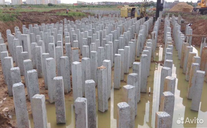 Жб / Железобетонные Сваи от производителя