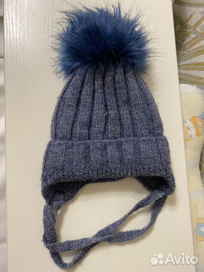 Шапочка зимняя для мальчика