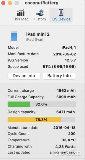 iPad mini 2 16gb