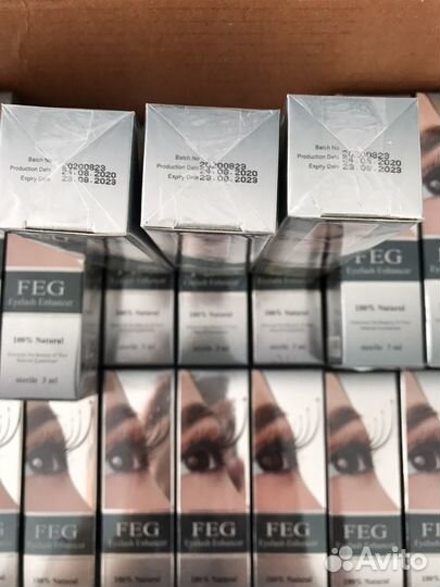 Средство для роста ресниц FEG Eyelash Оригинал