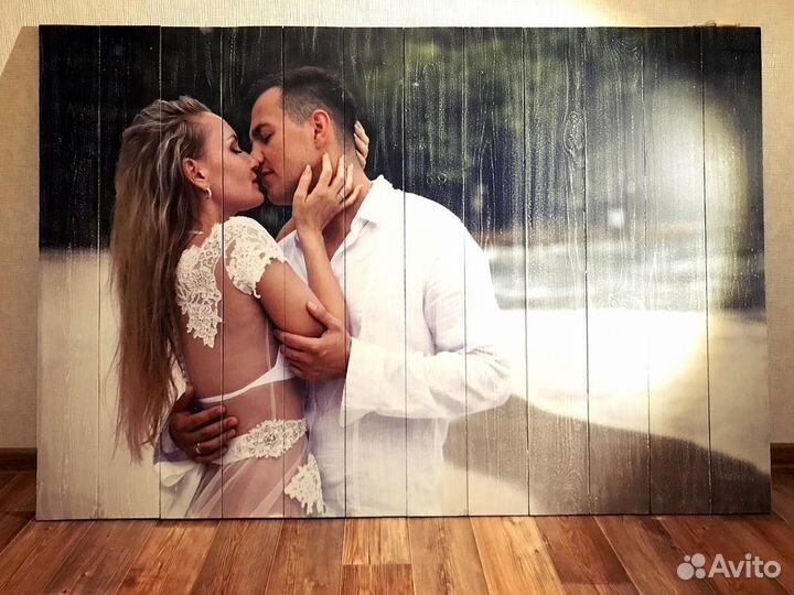 Картина на досках «Зебра»