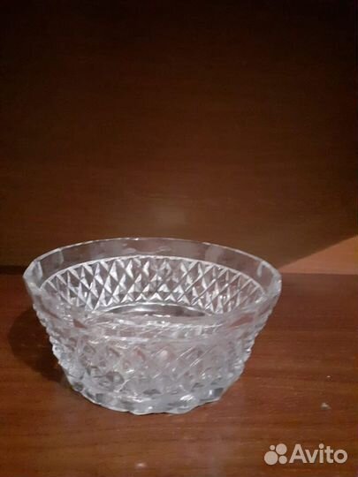 Хрусталь СССР,блюдо,селедочница