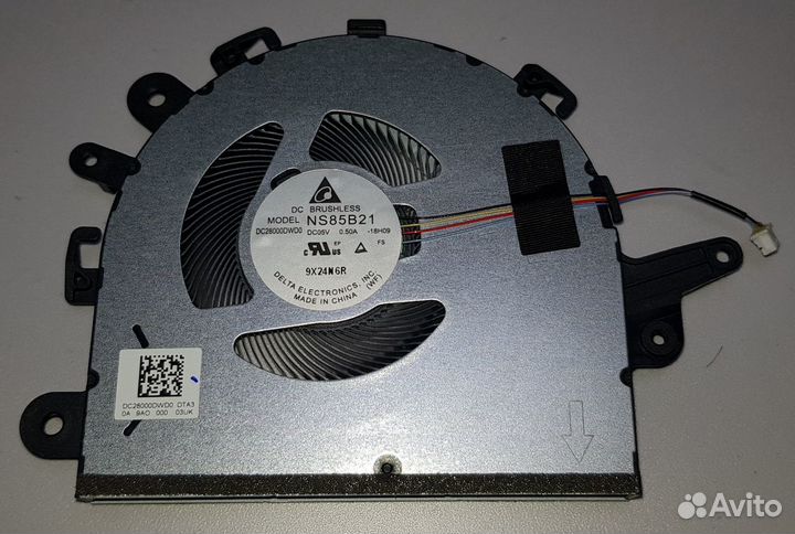 Кулер для Lenovo Yoga S145-15IWL новый