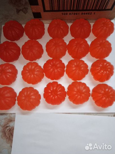 Мыло мандарины с арома мандарина