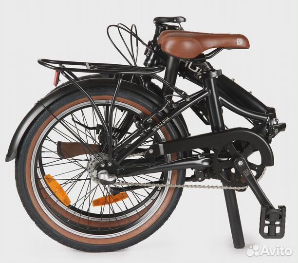 Велосипед складной shulz GOA V 20 black/черный