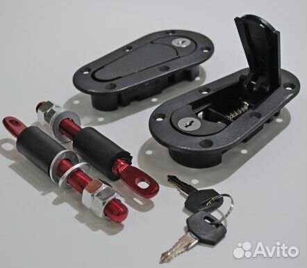 Замки капотные D1 с замком