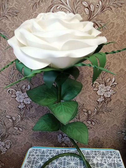 Торшер роза