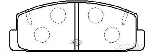 Колодки торм. HP8275 HSB