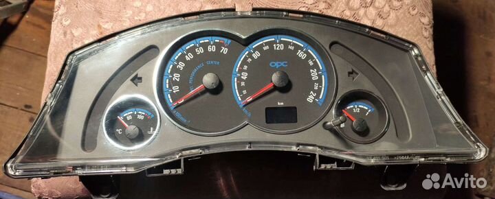 Приборная панель opel meriva opc