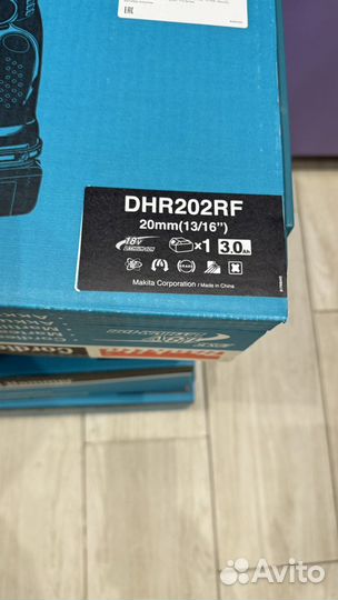 Аккумуляторный перфоратор makita DHR202RF