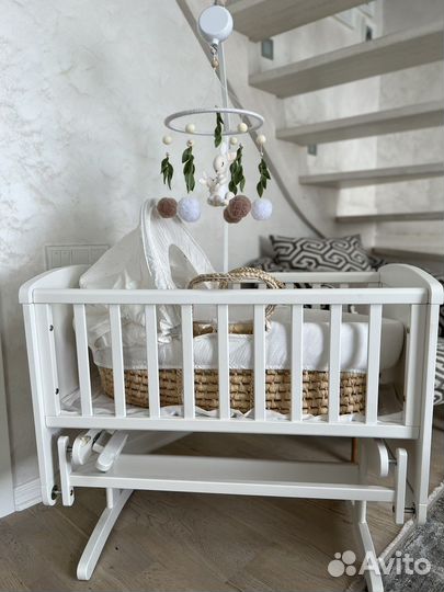 Люлька колыбель плетеная