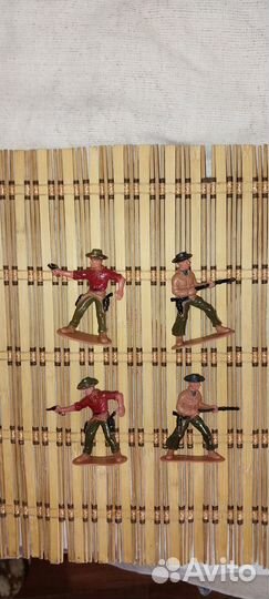Солдатики индейцы ковбои ГДР
