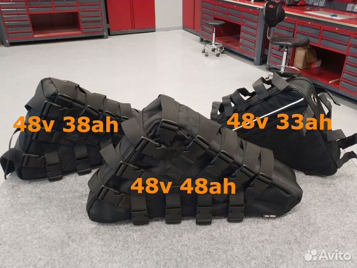 Аккумулятор для электровелосипеда (треугольный)